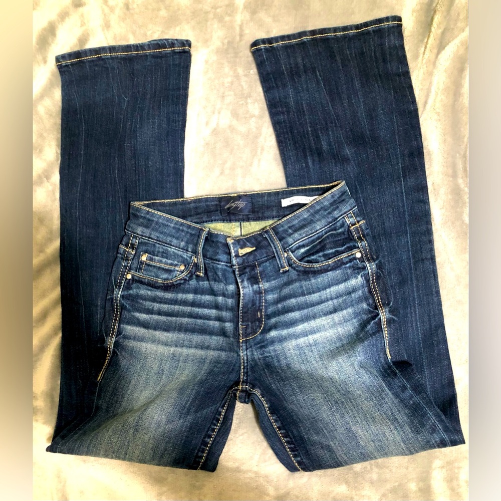 Women's Boot Cut Jeans - Blue